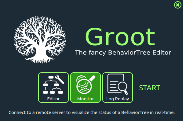 groot_startup_menu